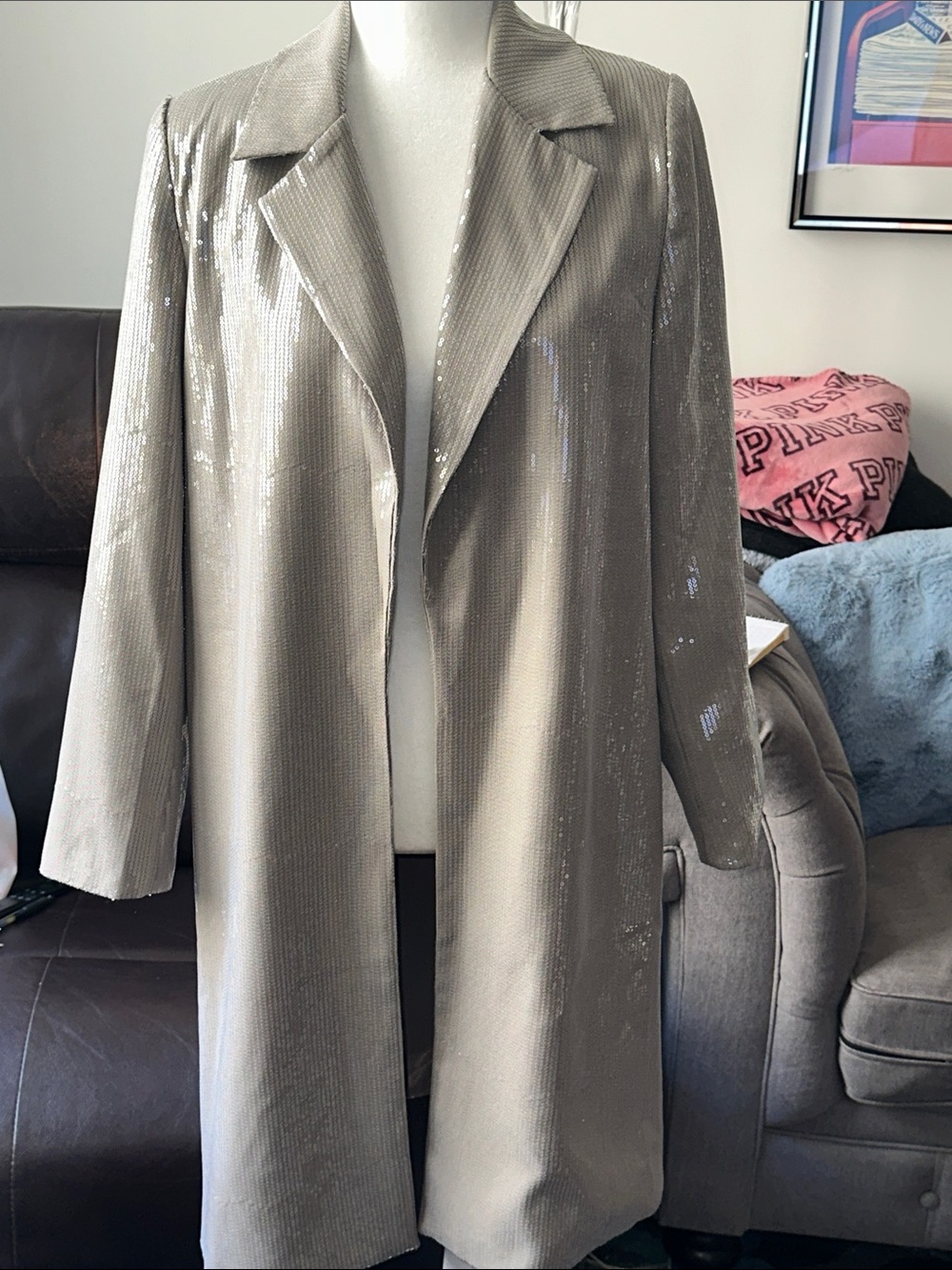Mare Mare x Anthropologie Sequin
Longline Jacket